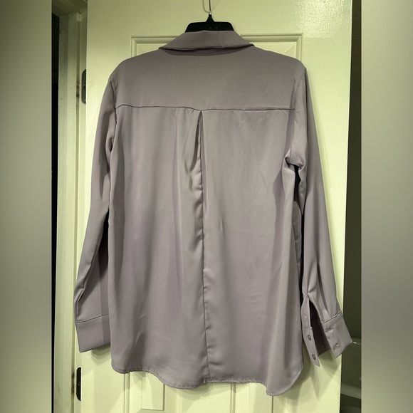 HYFVE Mauve button down shirt - Picture 3 of 5